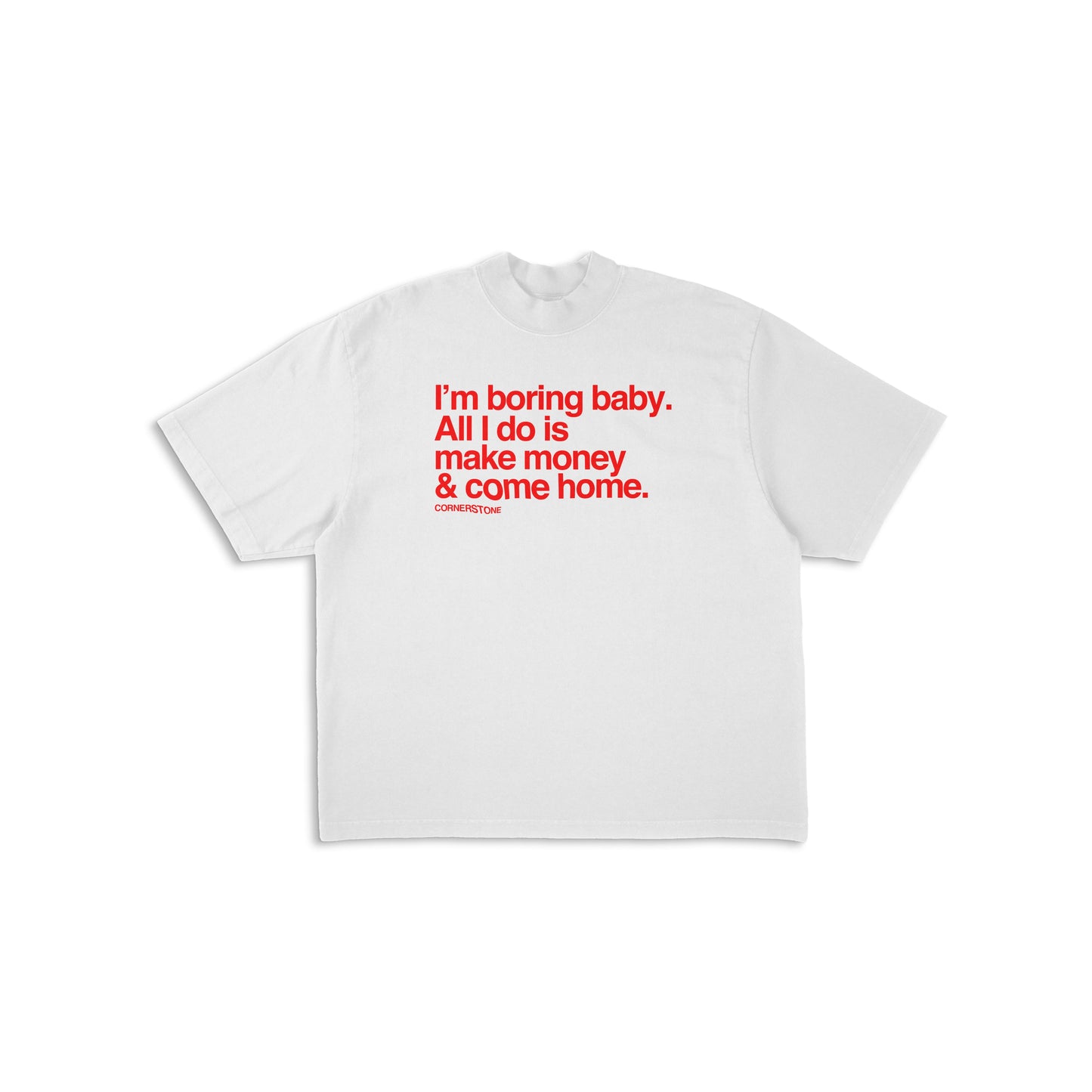 CORNERSTONE "GOAL DIGGER" TEE