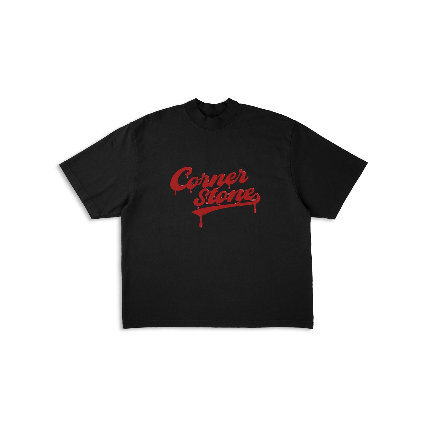 HALLOWEEN BLOOD DRIPPING LOGO TEE