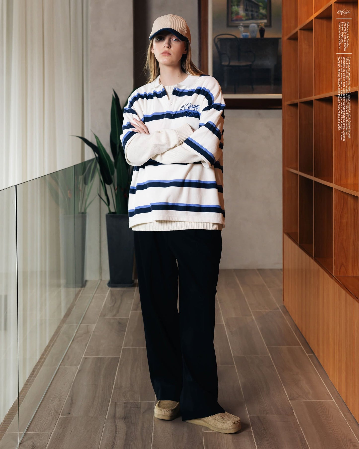 Boxy Fit Collared Shirt