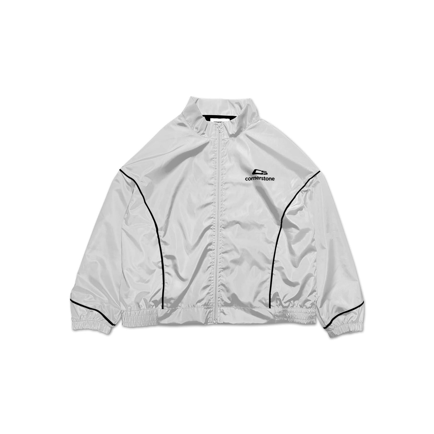 Reflective Nylon Track Jacket