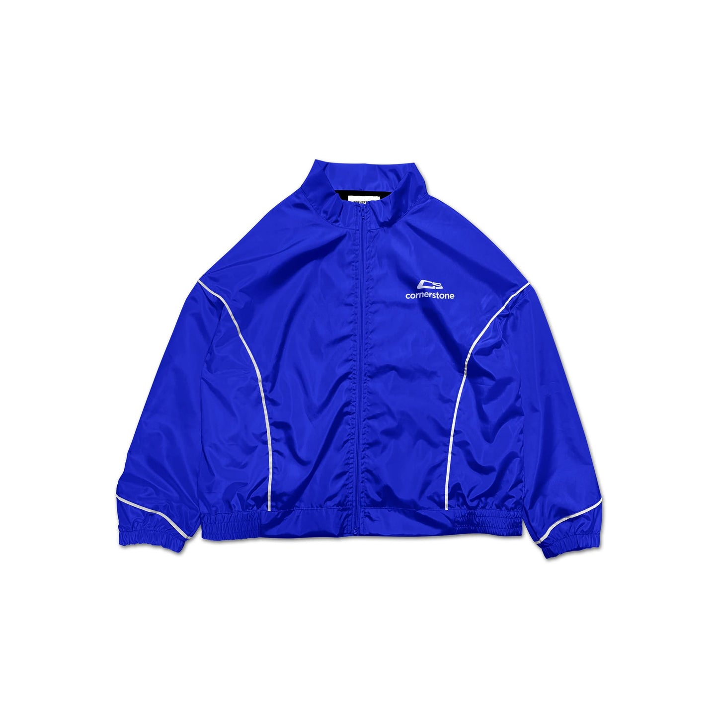 Reflective Nylon Track Jacket