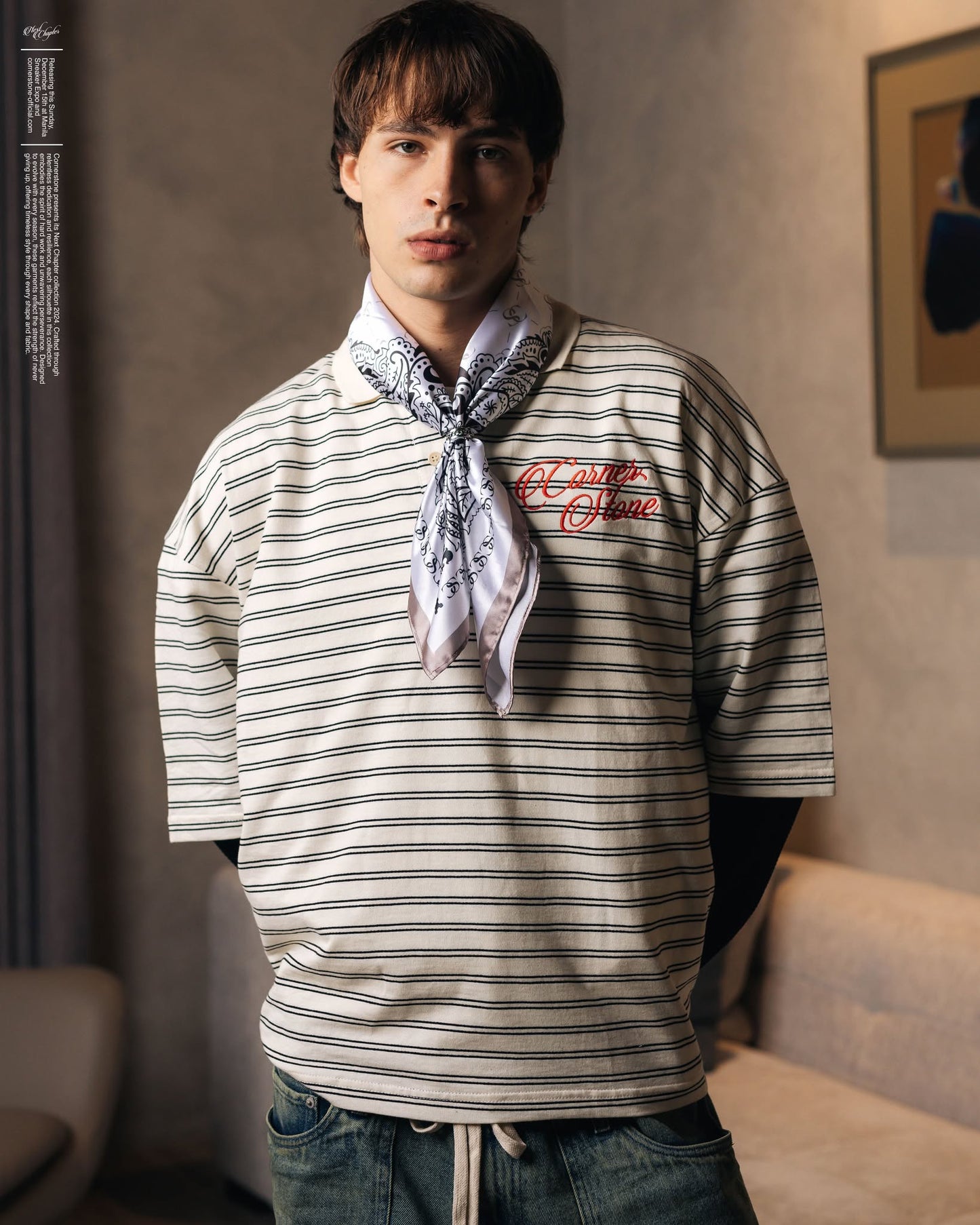 Boxy Fit Collared Shirt