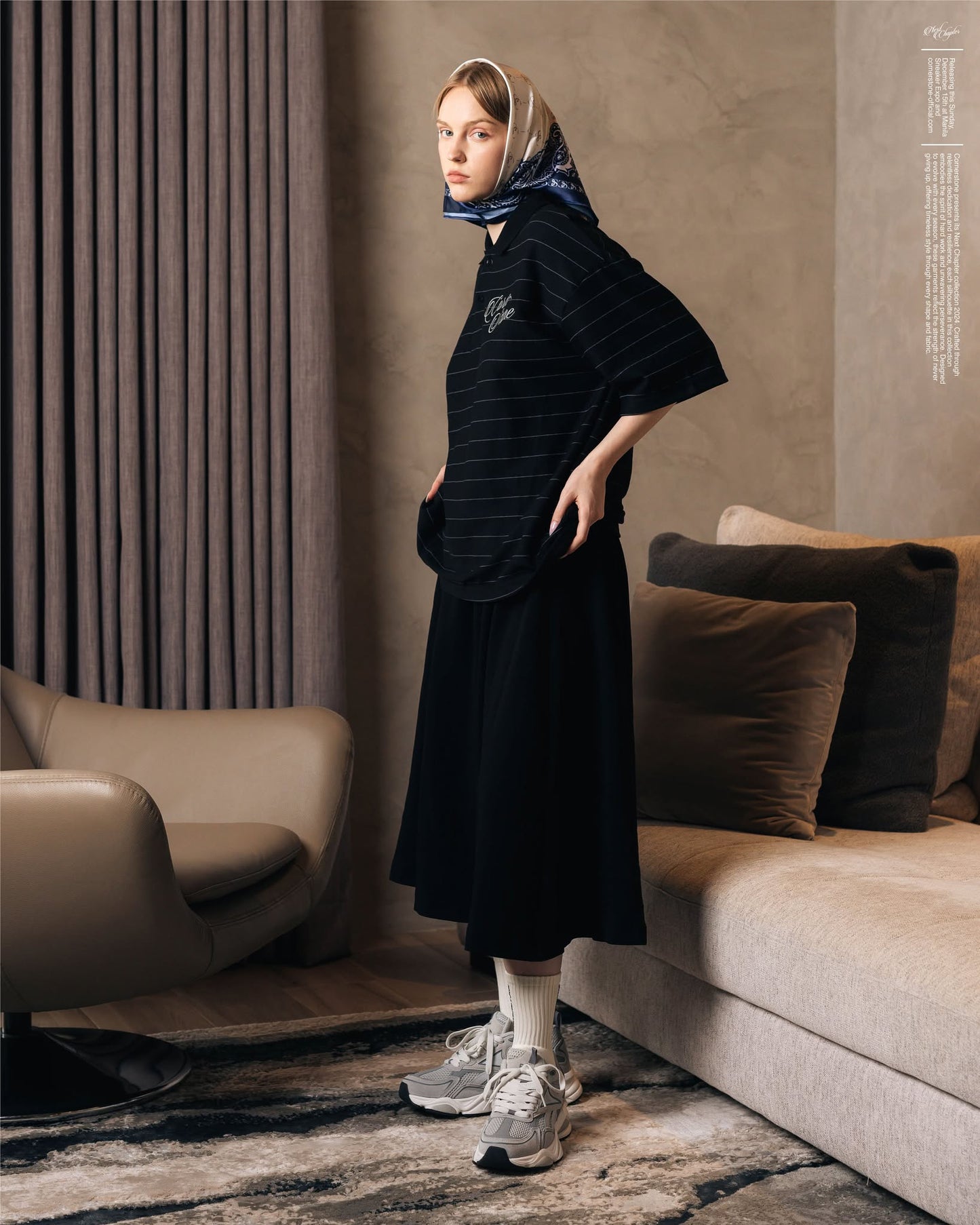Boxy Fit Collared Shirt
