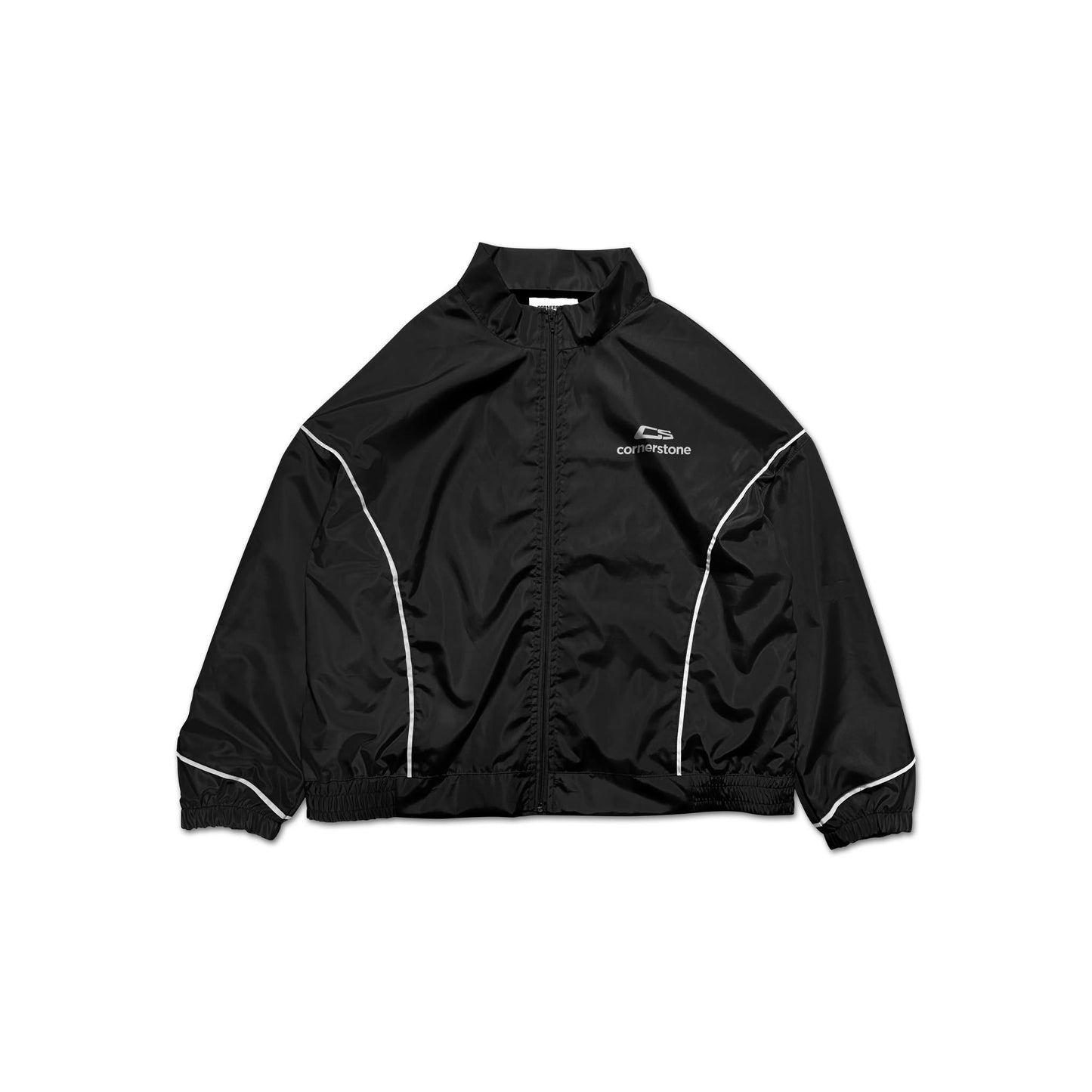 Reflective Nylon Track Jacket