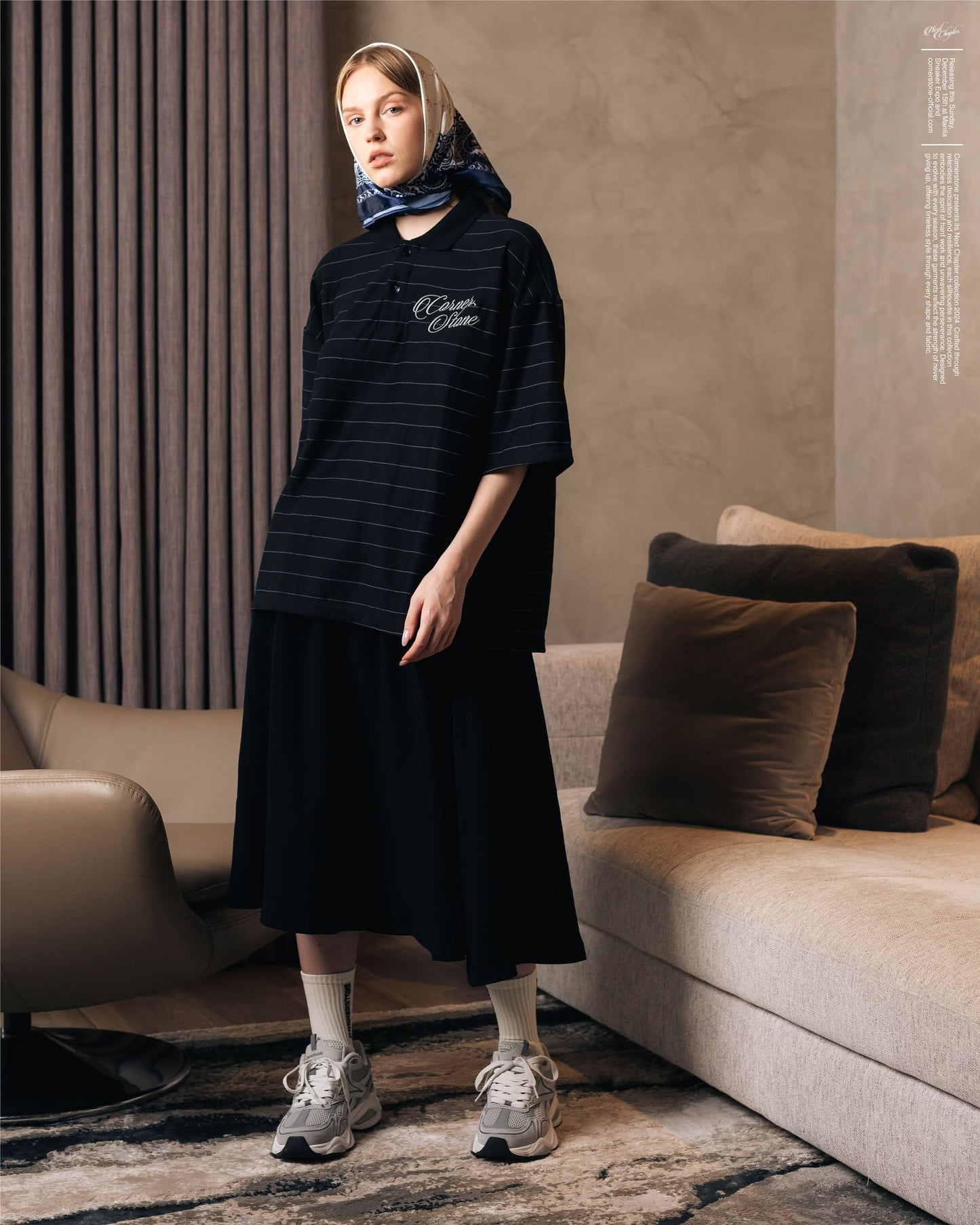 Boxy Fit Collared Shirt