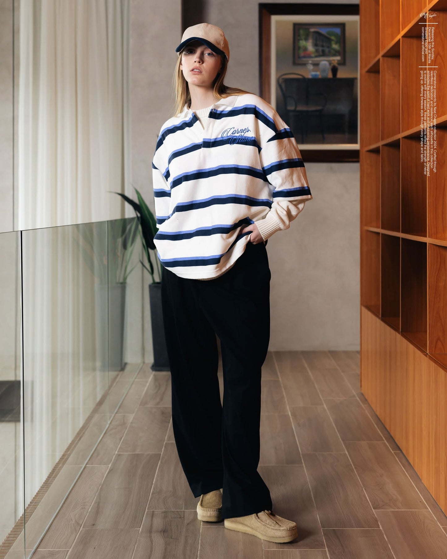 Boxy Fit Collared Shirt