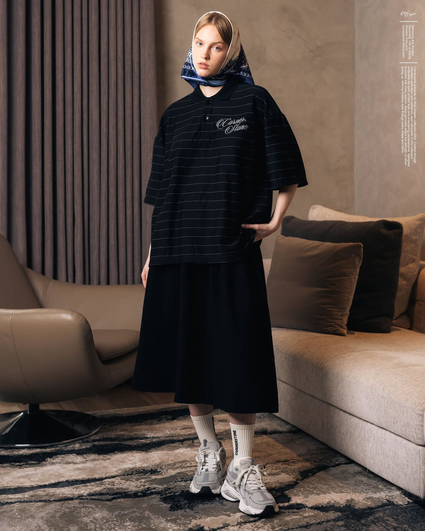 Boxy Fit Collared Shirt