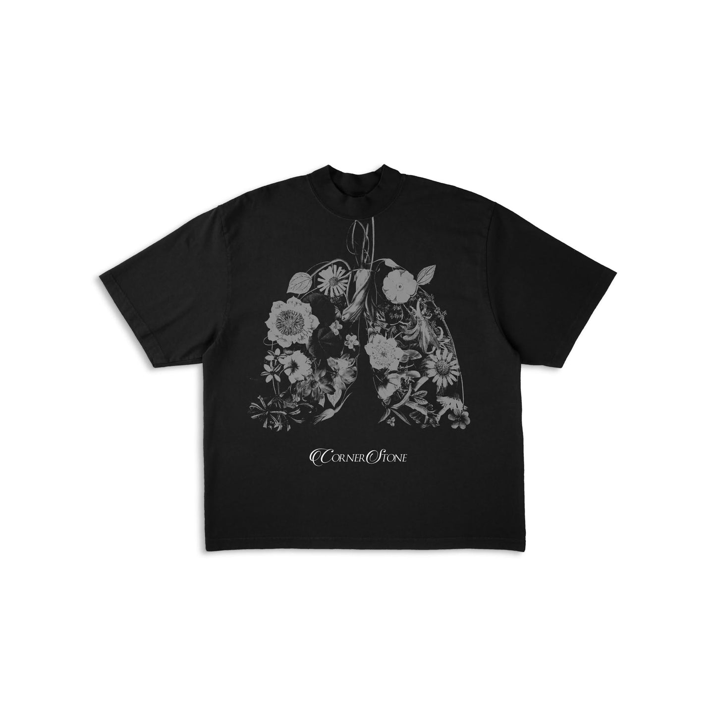 VALENTINES TEE "FLORAL LUNGS"