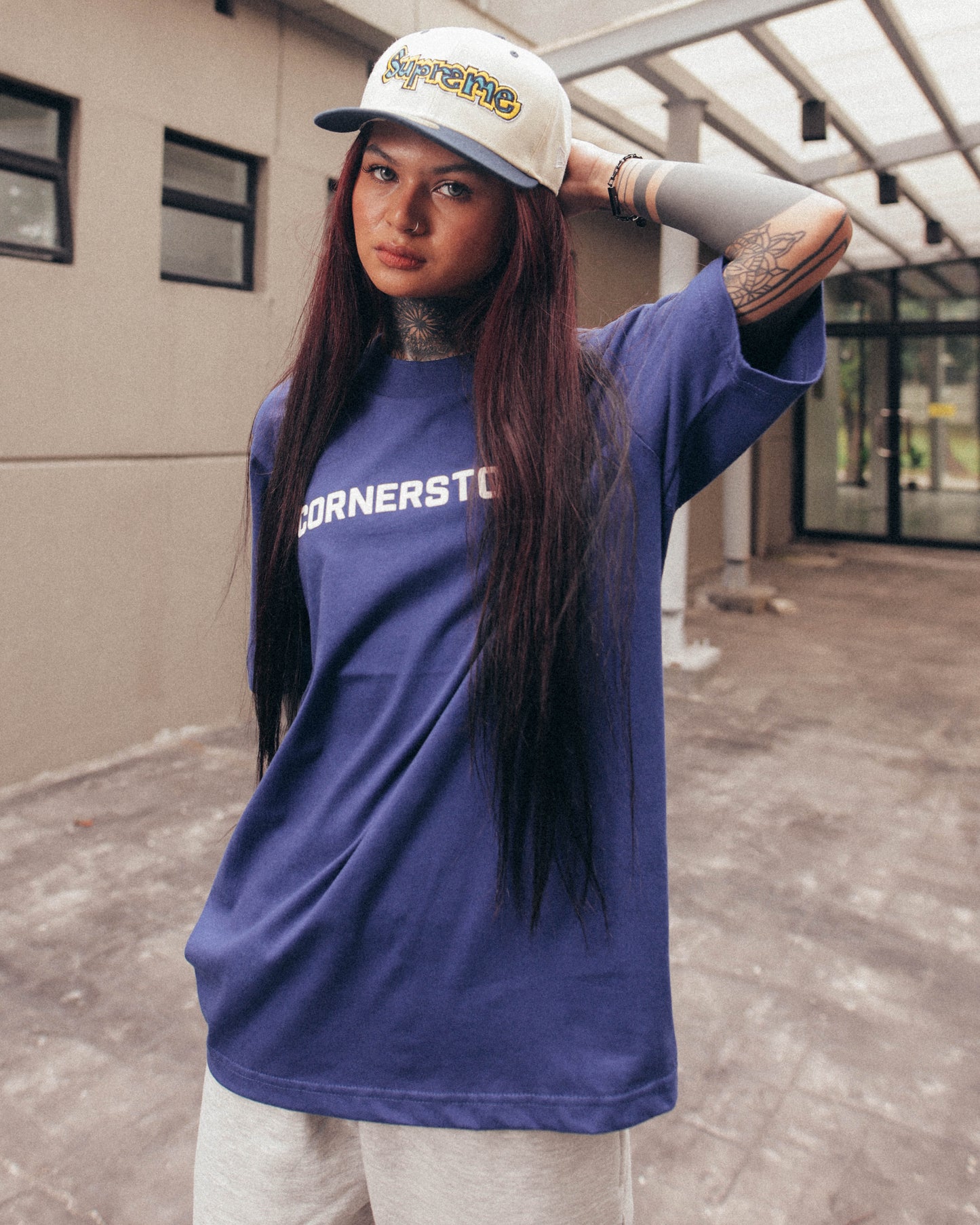 BASIC GAMUSA LOGO TEE "ROYALS"
