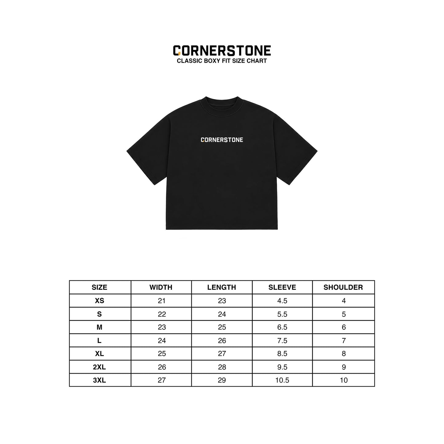 CORNERSTONE PROPERTY T-SHIRT IN VARSITY TEAL