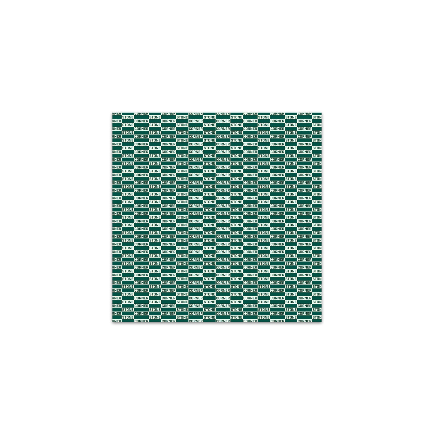 Charmeuse Patterned Scarf in Lux Green
