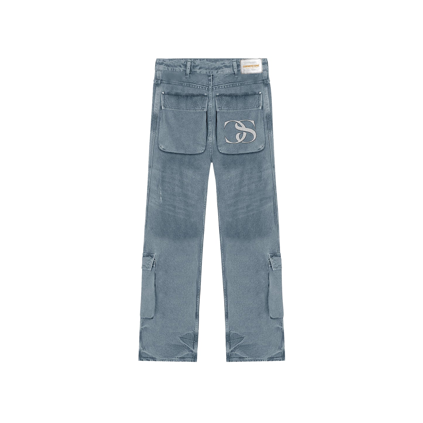 Cargo Denim Pants