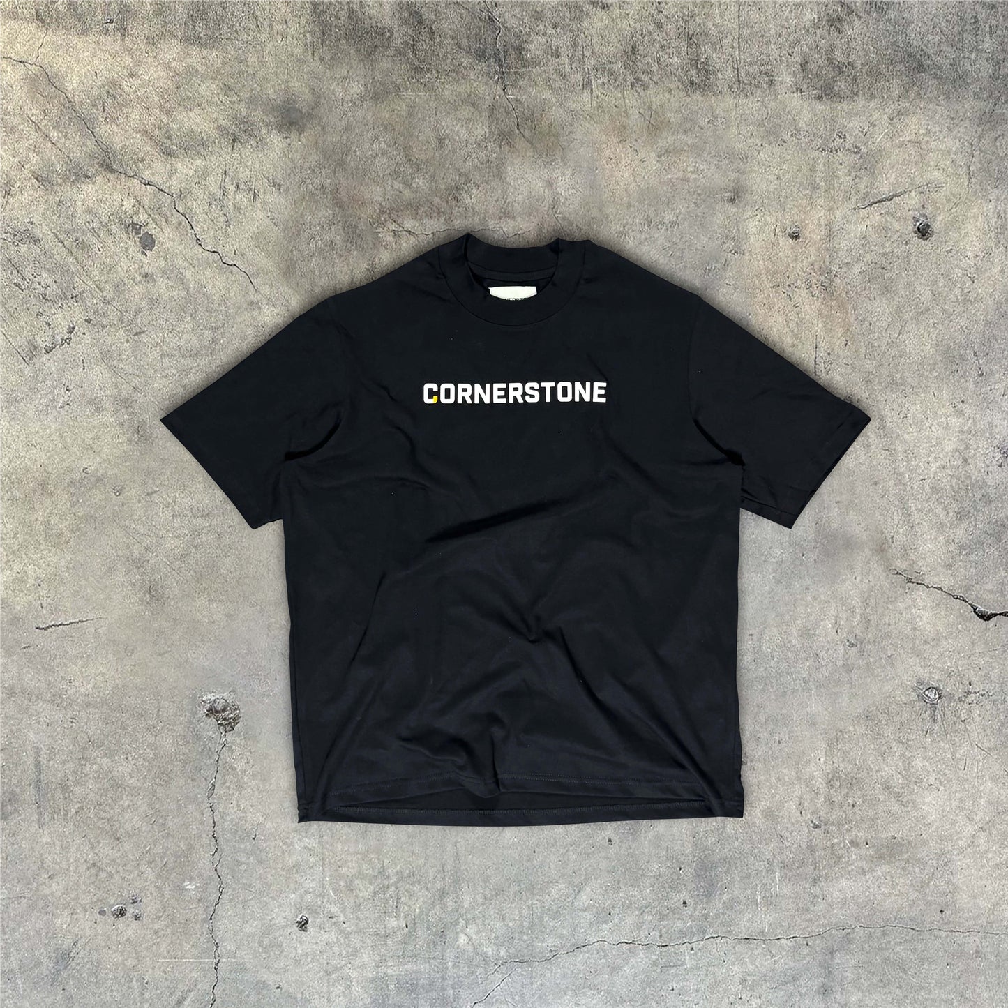 SNELLEN CHART TEE IN BLACK
