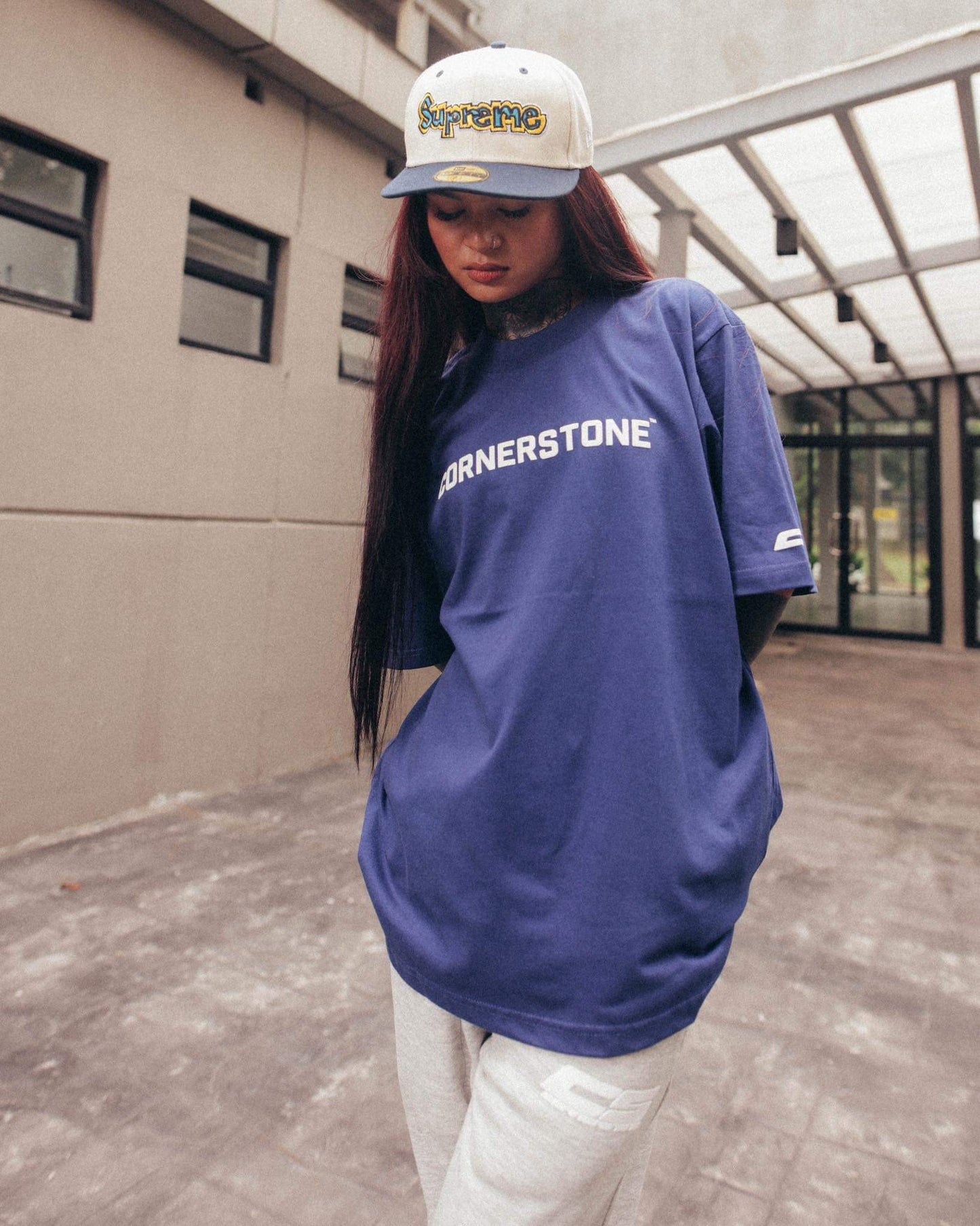 BASIC GAMUSA LOGO TEE "ROYALS"