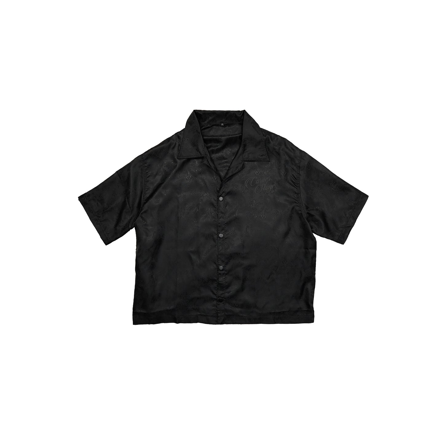 Paisley Satin Button Up