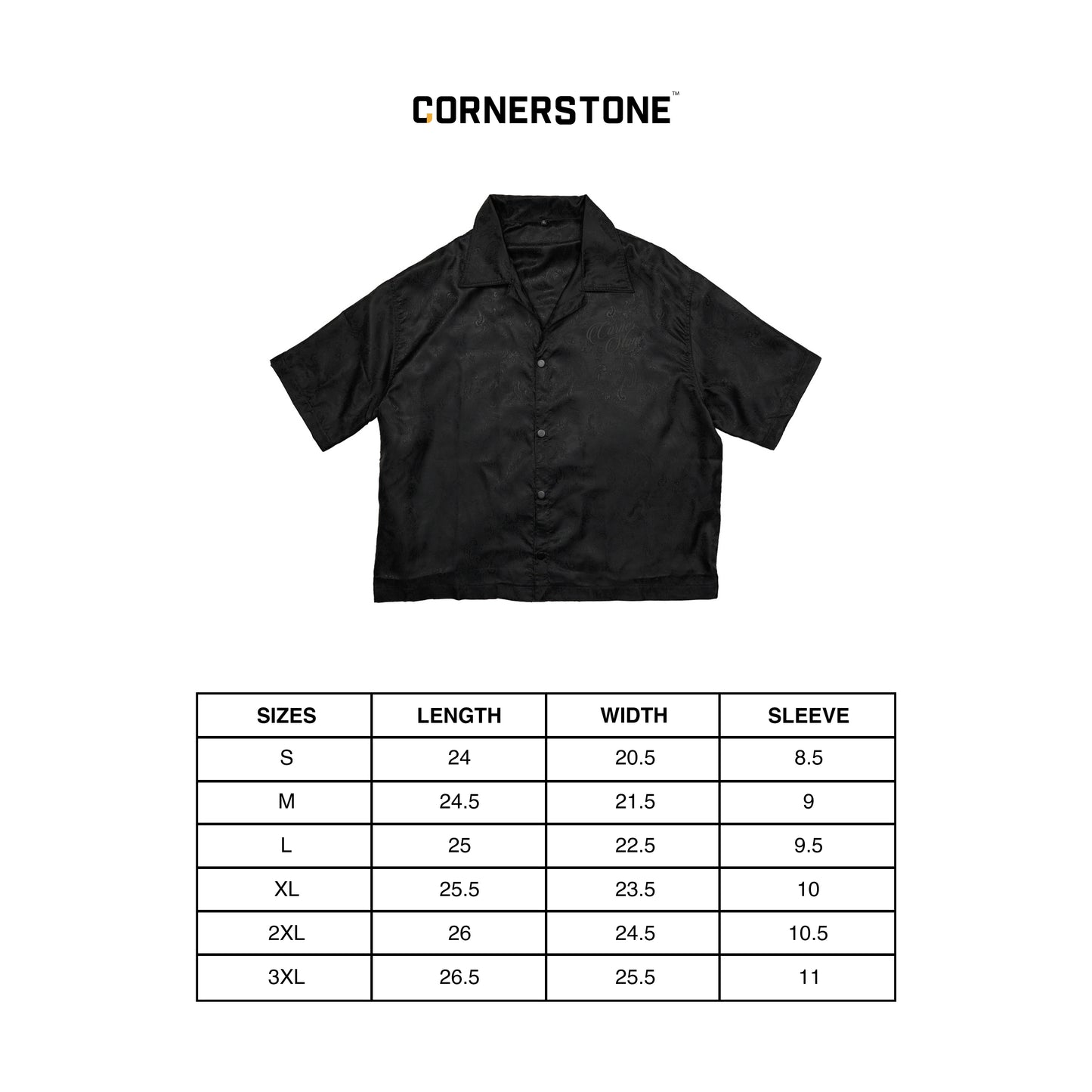 Paisley Satin Button Up