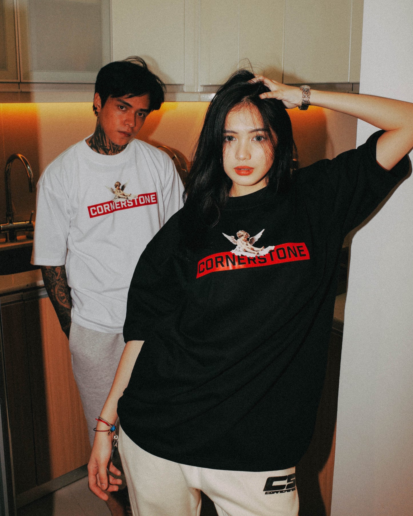 SITTING CUPID T-SHIRT