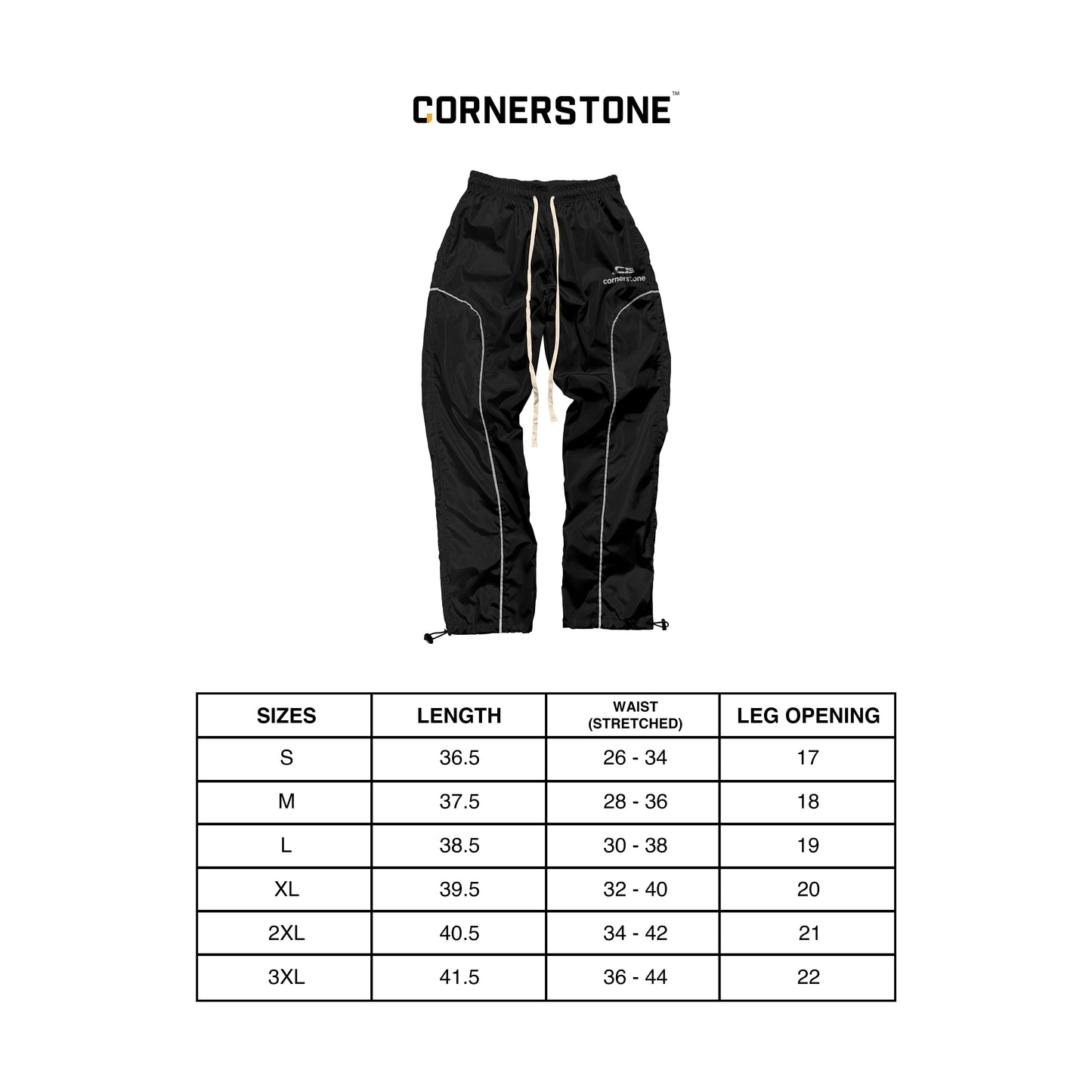 Reflective Nylon Trackpants