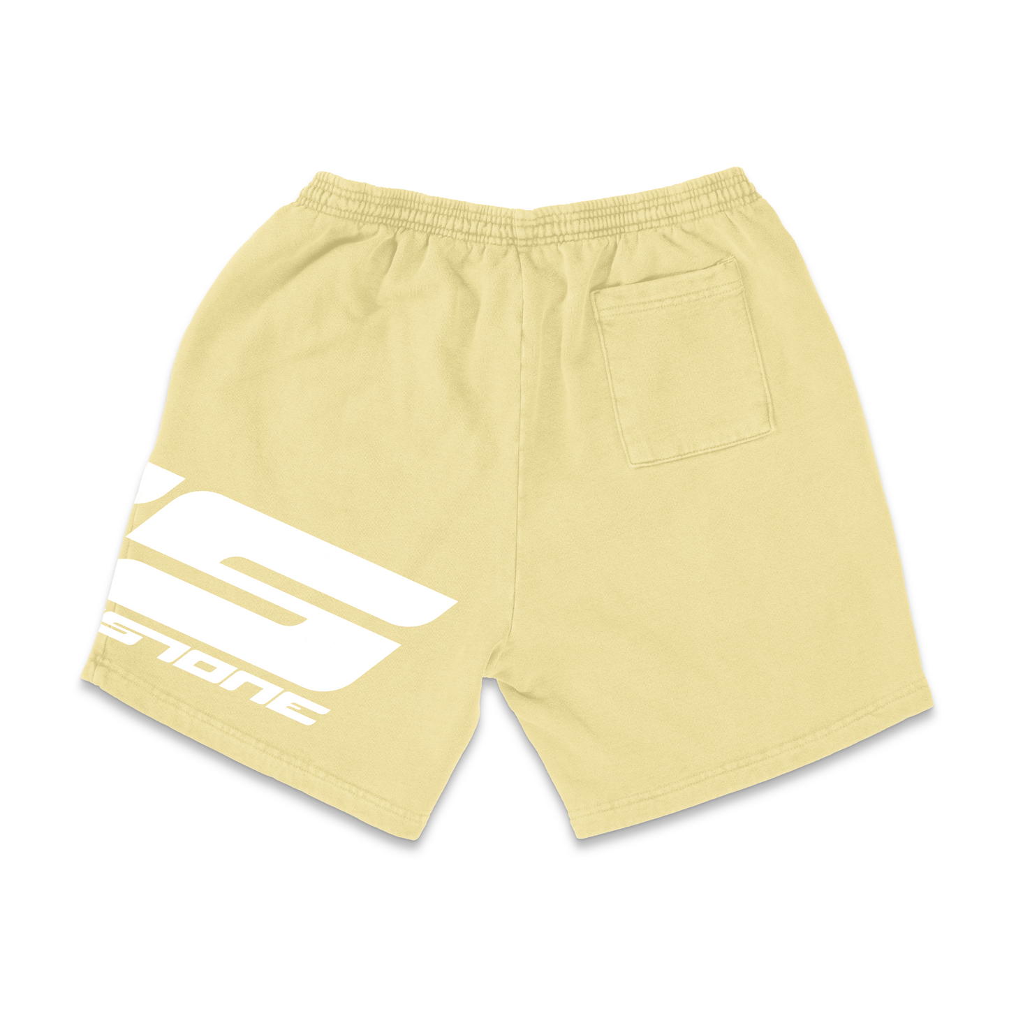 SIDE LOGO SWEATSHORT IN CORN