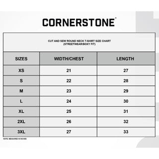 CORNERSTONE CLOTHING OVERSIZED ALI TEE