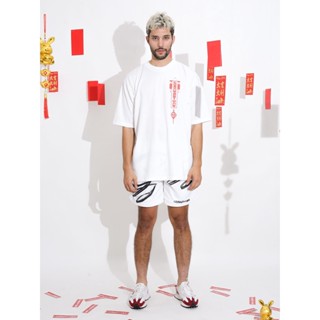 CORNERSTONE CLOTHING OVERSIZED "LUCKY TREE" OFFWHITE