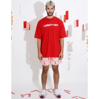 CORNERSTONE CLOTHING OVERSIZED "YEAR OF THE RABBIT" RED