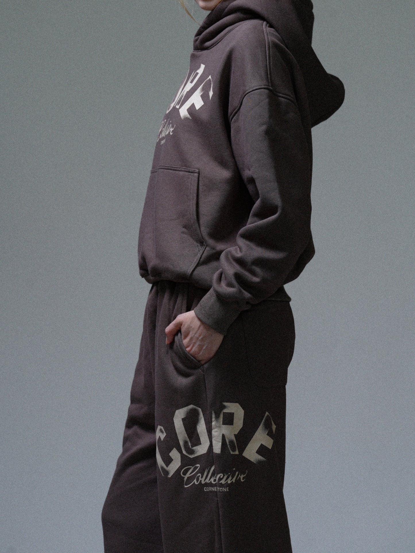 Baggy Sweatpants - Clay Cocoa