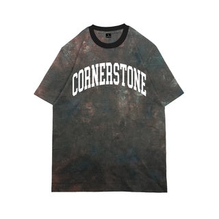CORNERSTONE CLOTHING OVERSIZED - "GEODE" DYE T-SHIRT