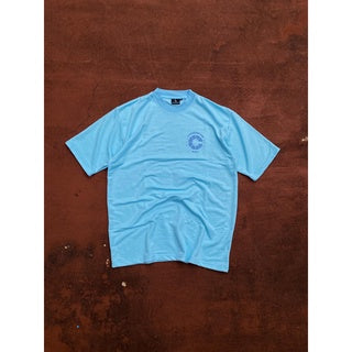 CORNERSTONE CLOTHING OVERSIZED SHIRT " SKY" (VARSITY)