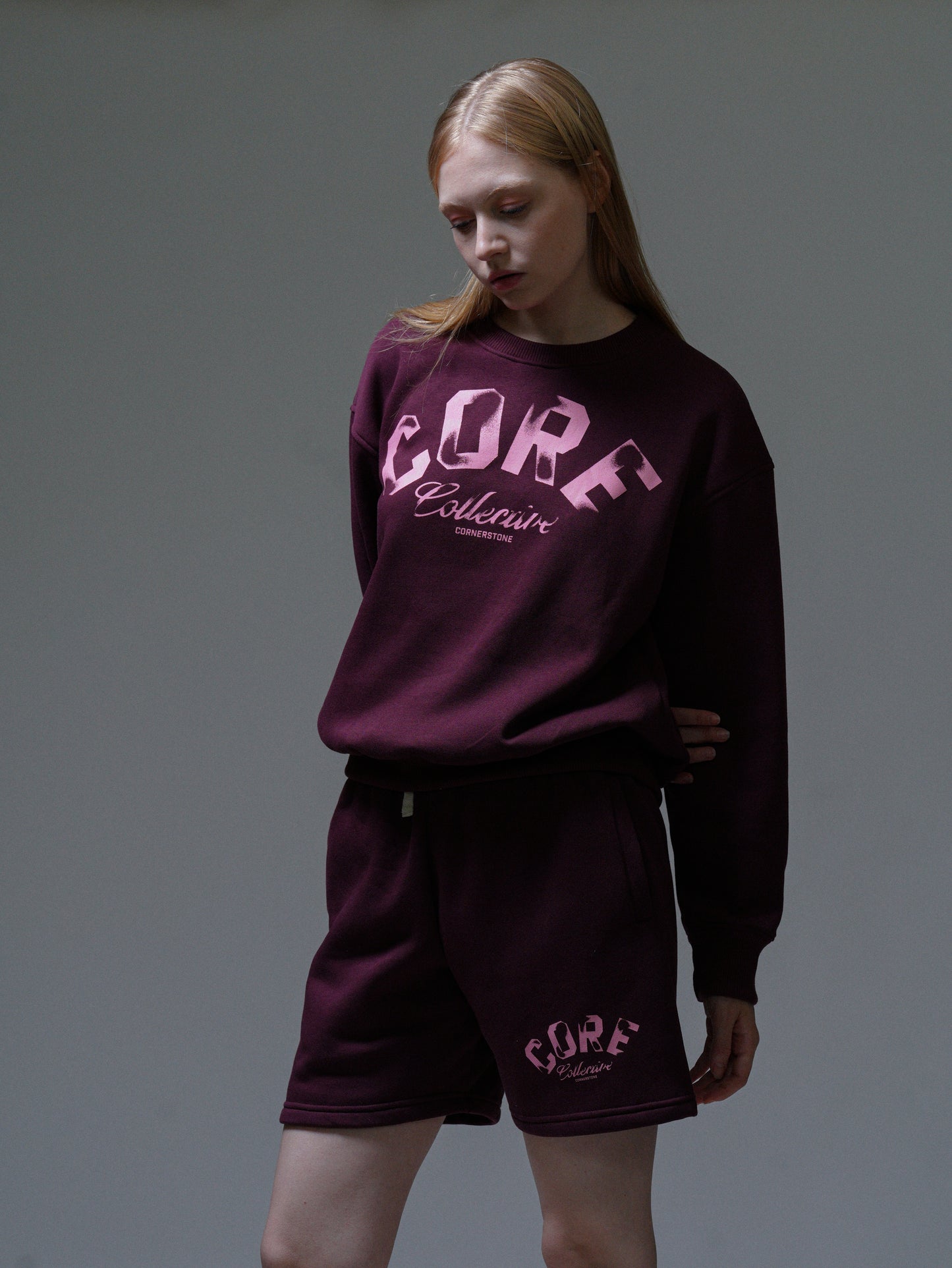 Core Sweatshirt - Merlot