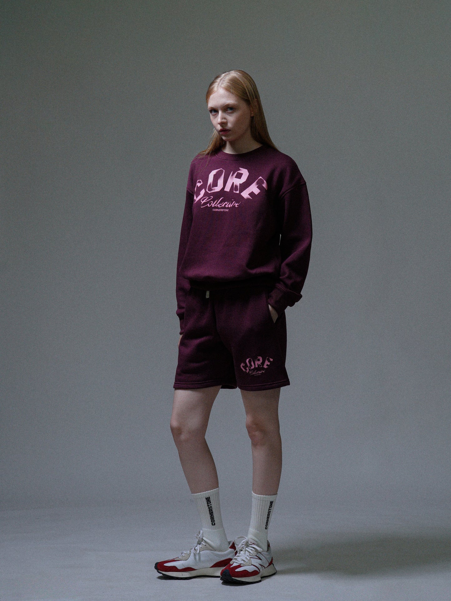 Core Sweatshirt - Merlot