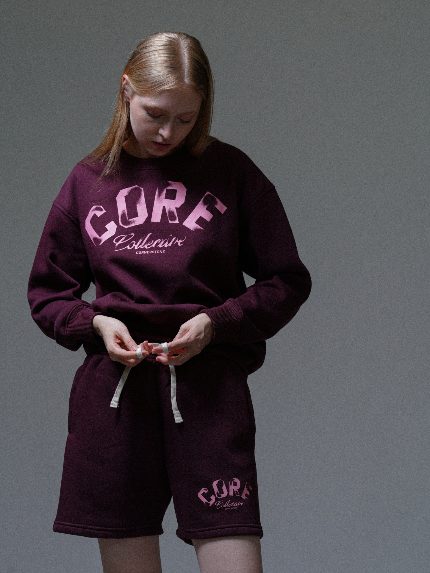Core Sweatshirt - Merlot