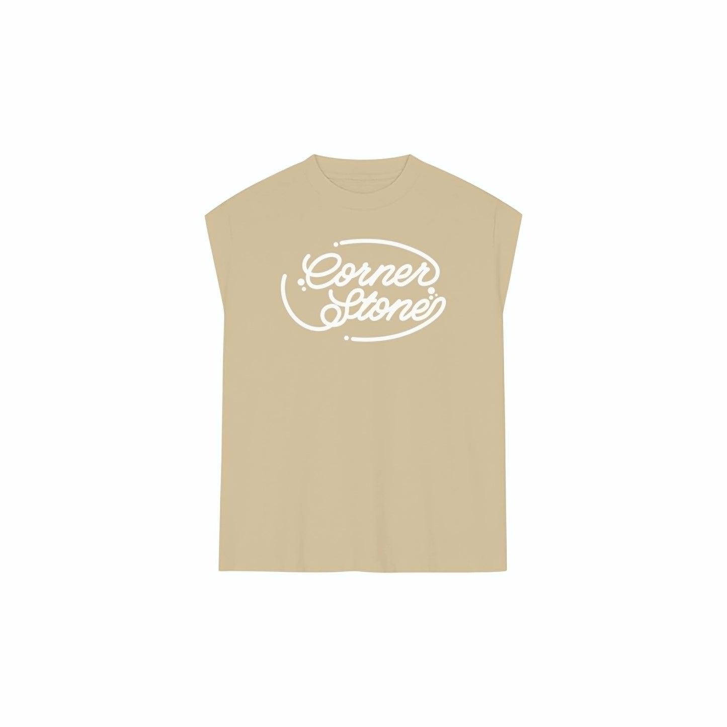 S/S26 MUSCLE TEE IN CAMEL