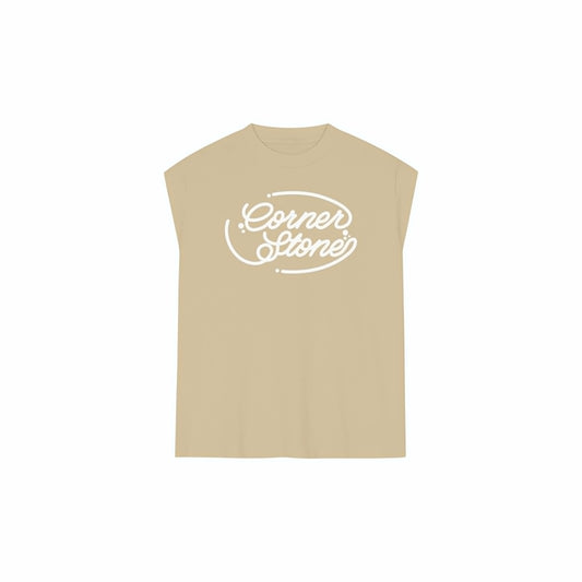 S/S26 MUSCLE TEE IN CAMEL