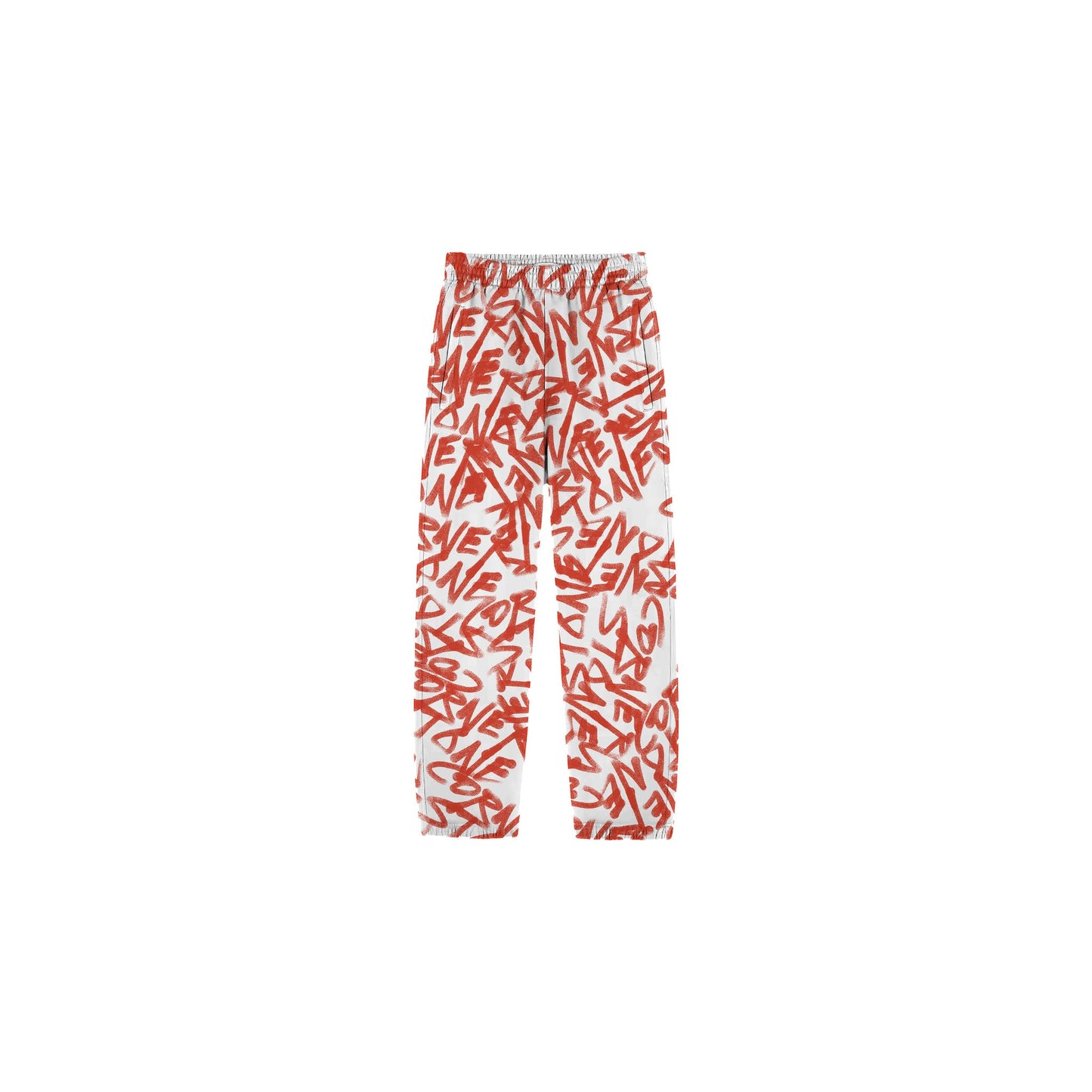 VALENTINES WIDE LEG "LIPSTICK DOODLE" SWEATPANTS