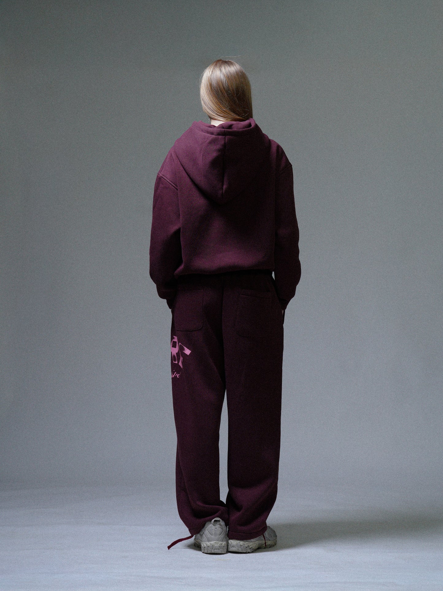 Baggy Sweatpants - Merlot