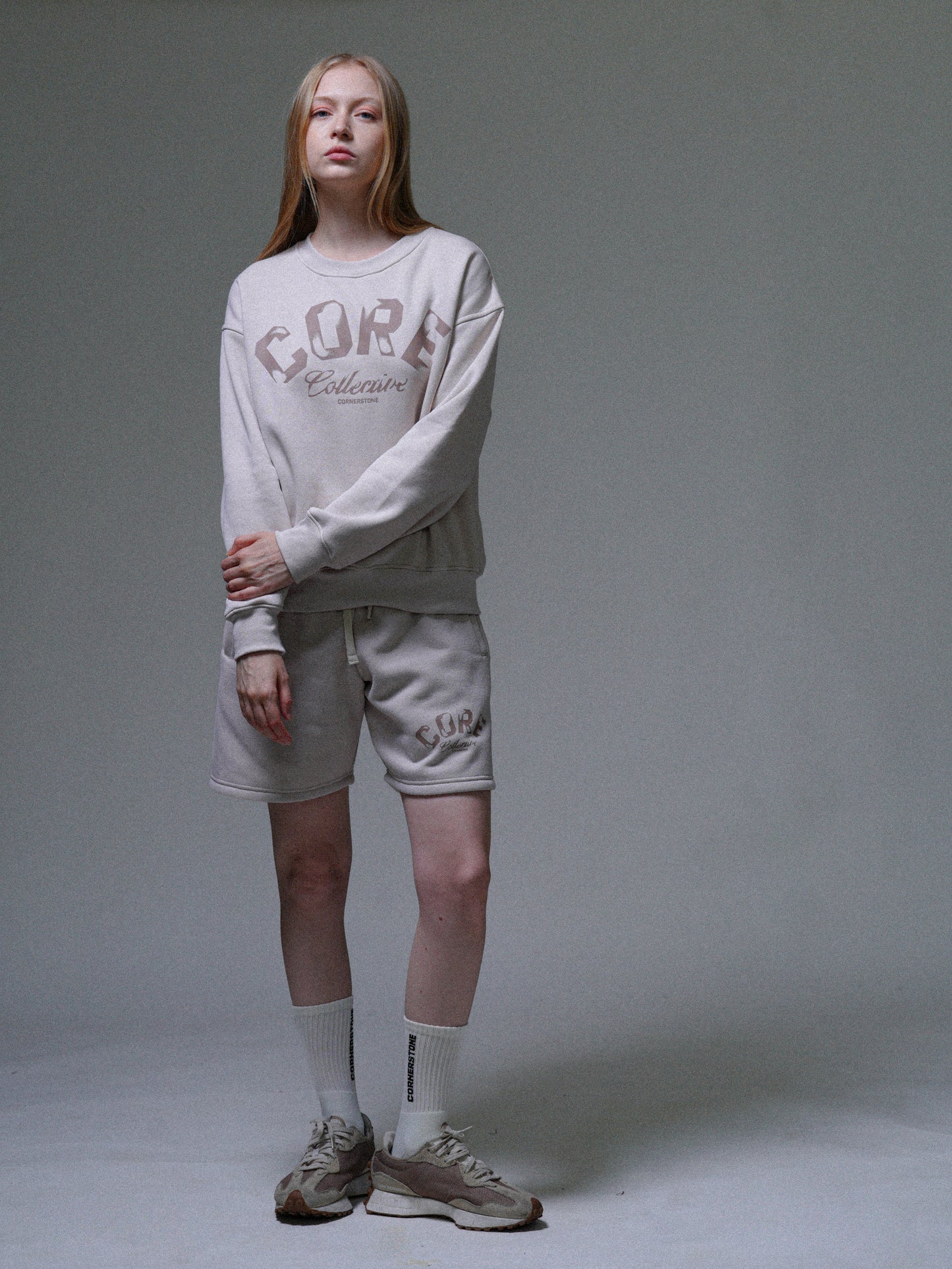 Core Sweatshort - Oat