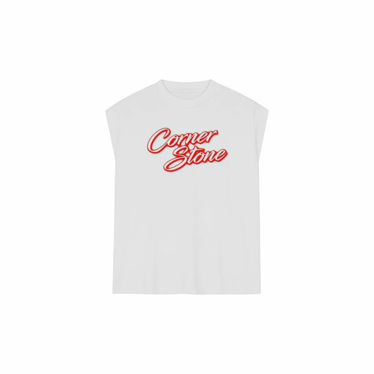 S/S26 MUSCLE TEE IN OFFWHITE