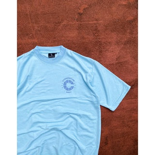 CORNERSTONE CLOTHING OVERSIZED SHIRT " SKY" (VARSITY)
