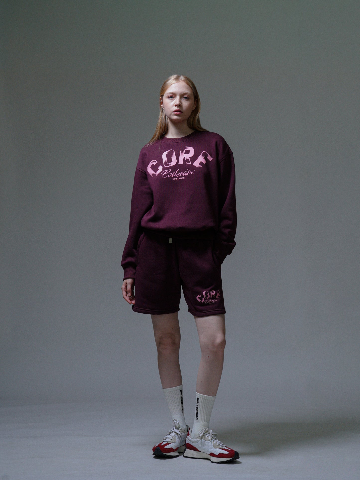 Core Sweatshirt - Merlot