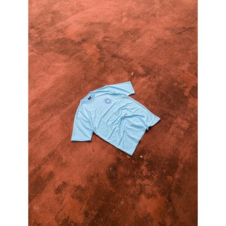 CORNERSTONE CLOTHING OVERSIZED SHIRT " SKY" (VARSITY)
