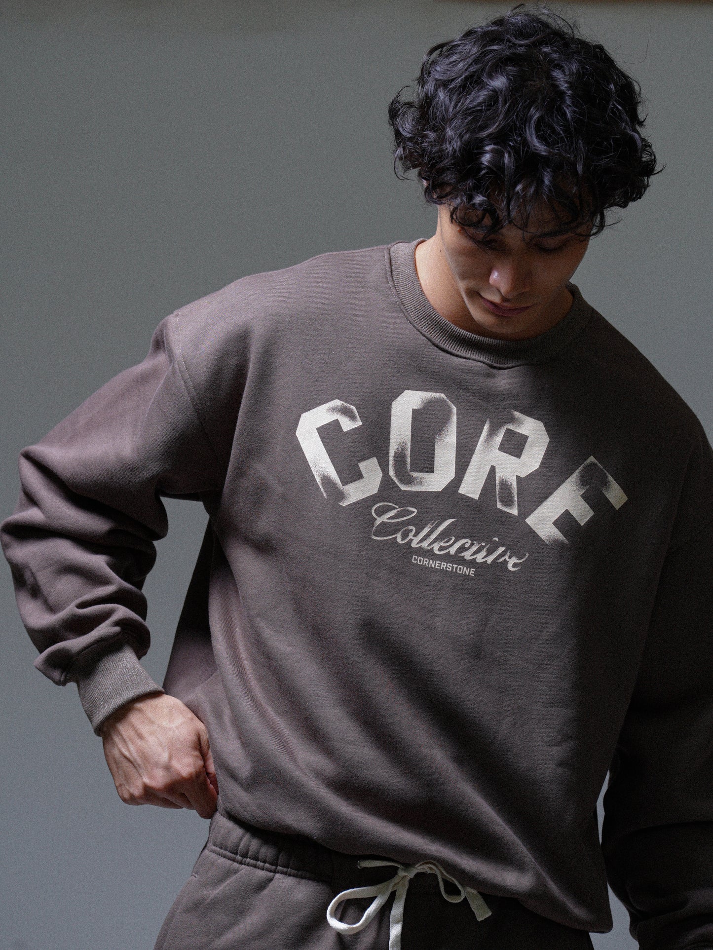 Core Sweatshort - Cocoa Clay