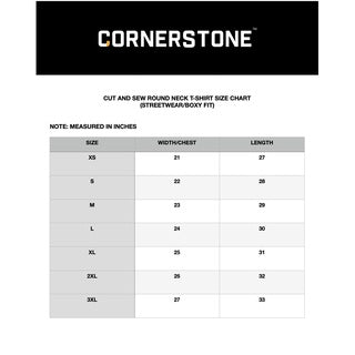 CORNERSTONE CLOTHING OVERSIZED - "GEODE" DYE T-SHIRT