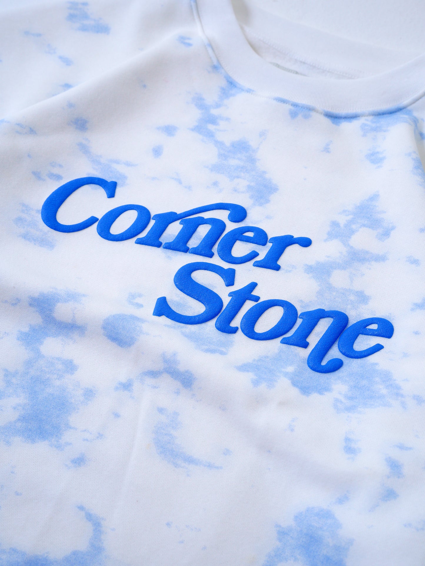 CORNERSTONE L/S TEE IN "CLOUD WASH"