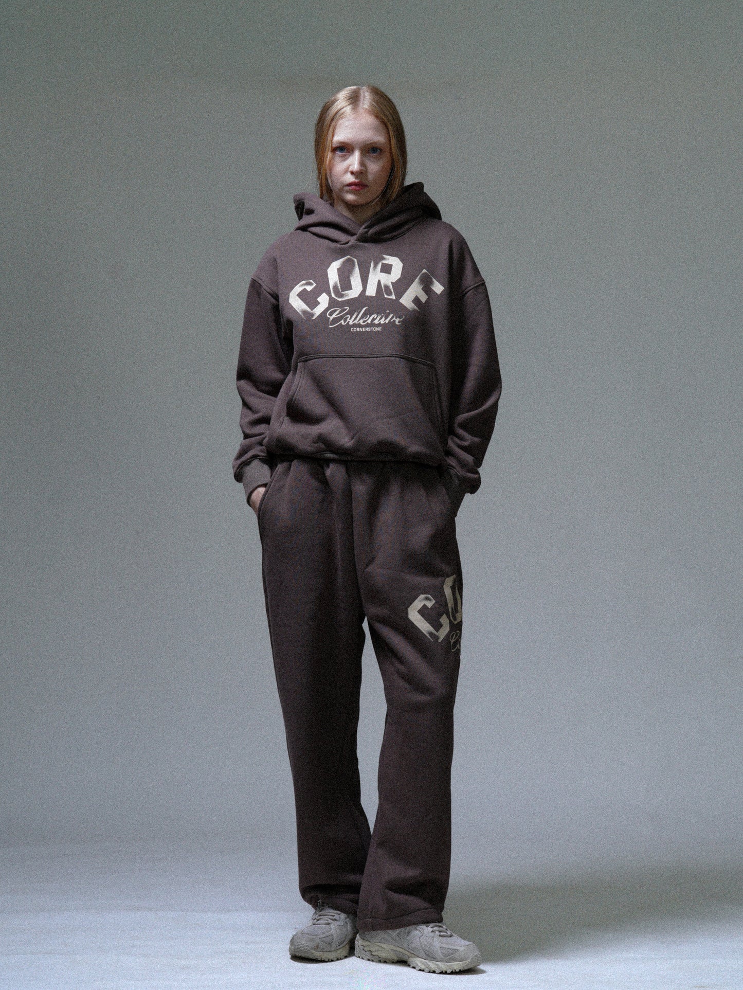 Baggy Sweatpants - Clay Cocoa