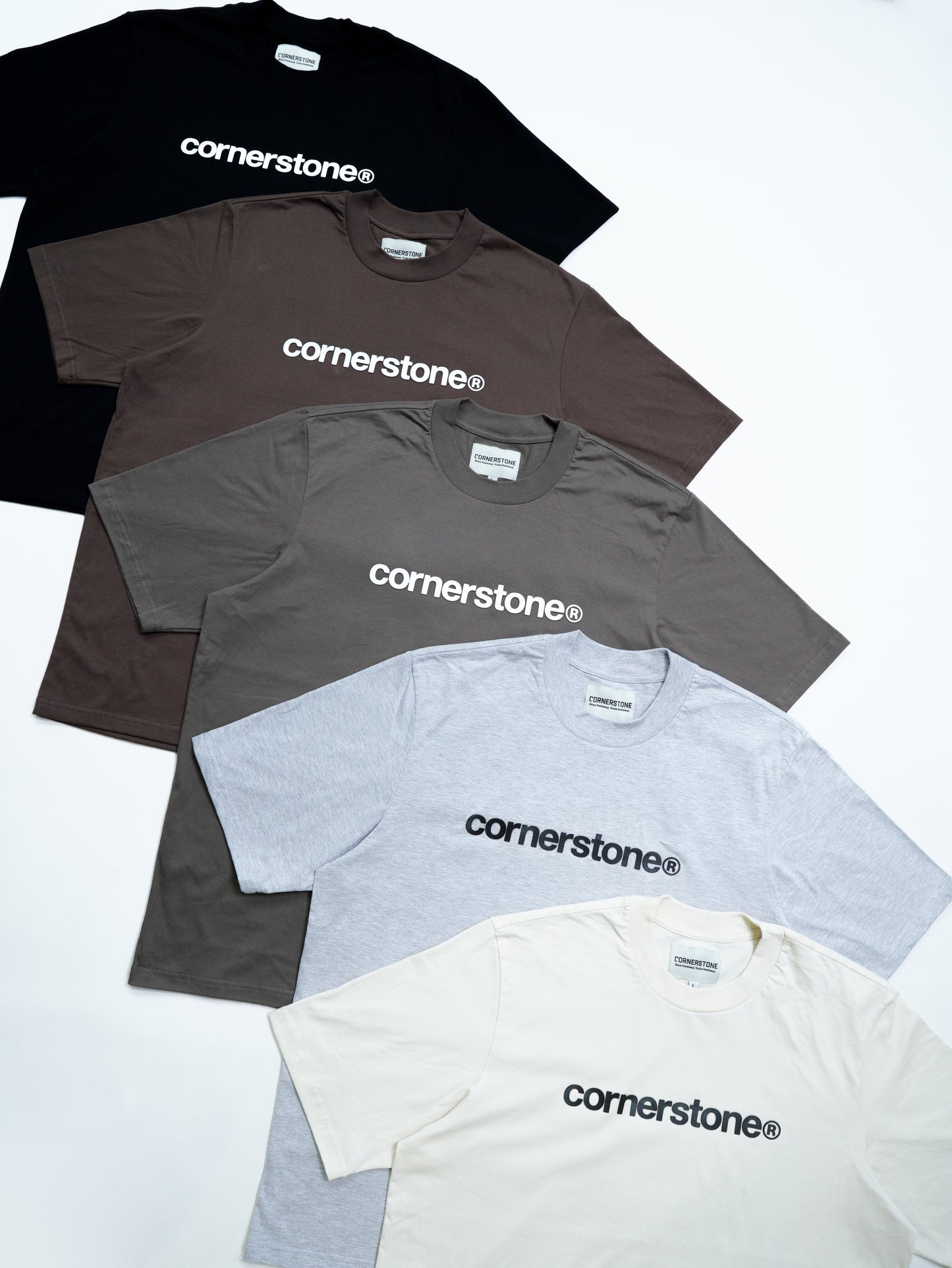 BOLD LOGO TEE IN "ESPRESSO"