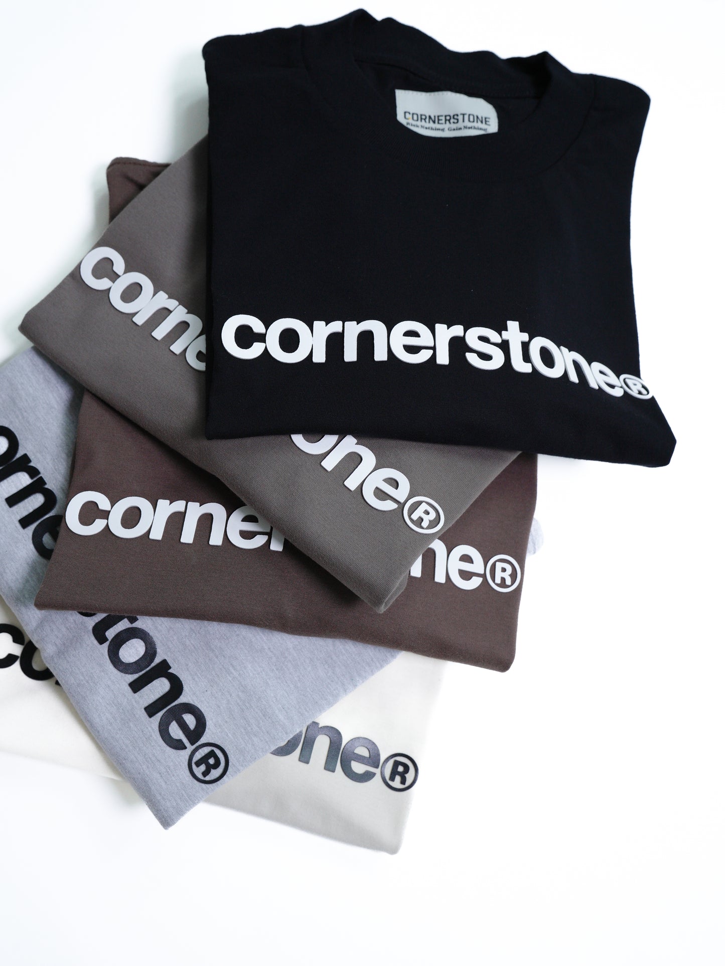 BOLD LOGO TEE IN "ESPRESSO"