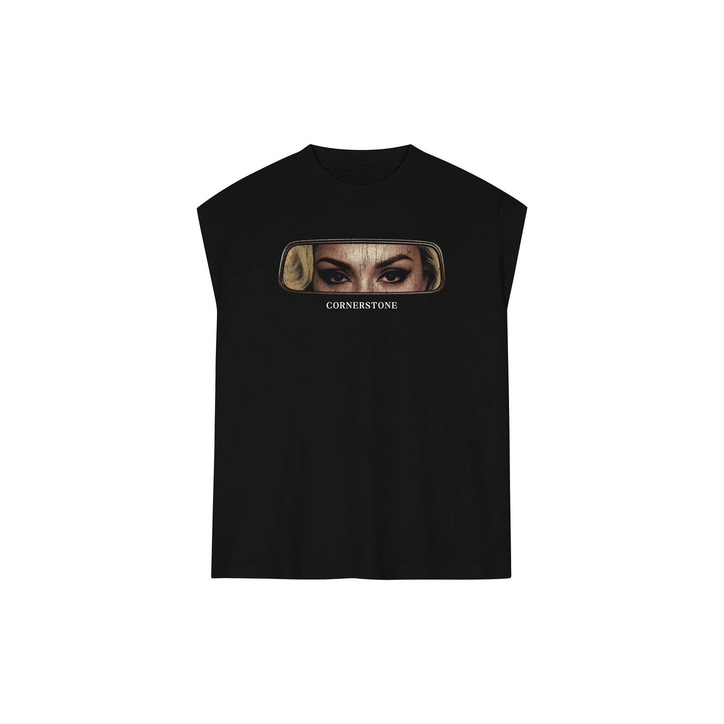 RAW HEM MARILYN MUSCLE TEE