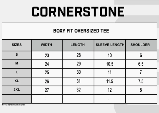 Cornerstone Jumbled Logo T-Shirt