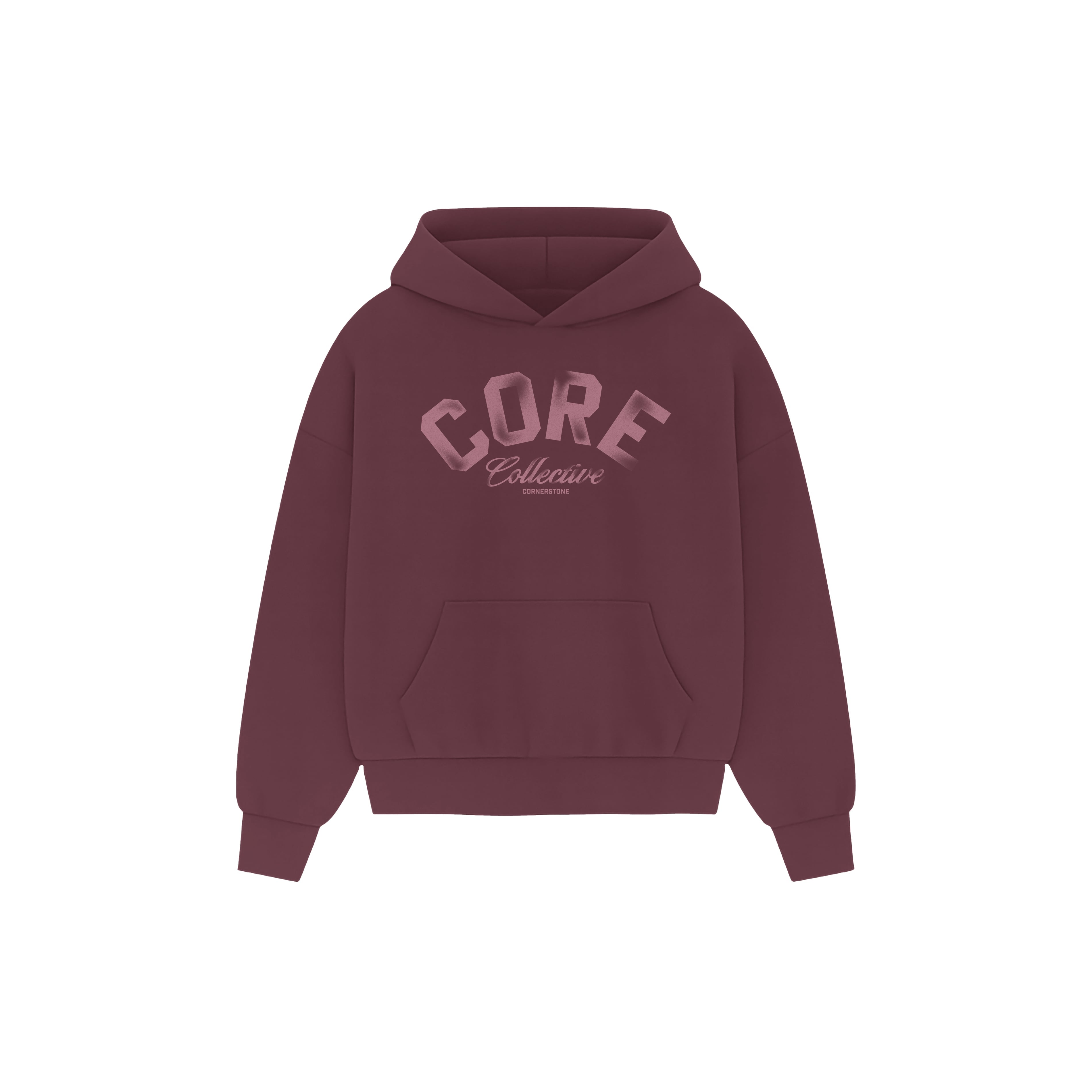 Core Hoodie - Merlot – Cornerstone